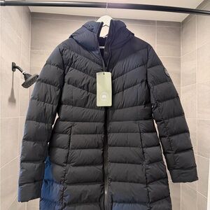 Canada Goose Clair 750 fill power down puffer coat black